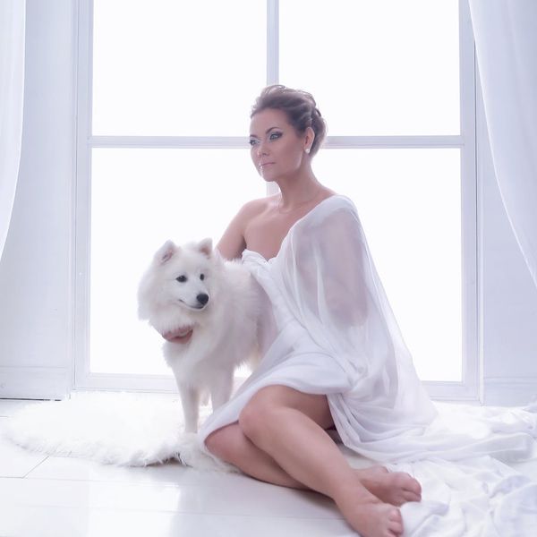 Soft focus on a pair of glasses on a table.